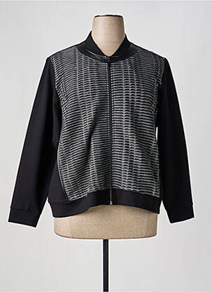 Veste casual poches noir GUY DUBOUIS femme