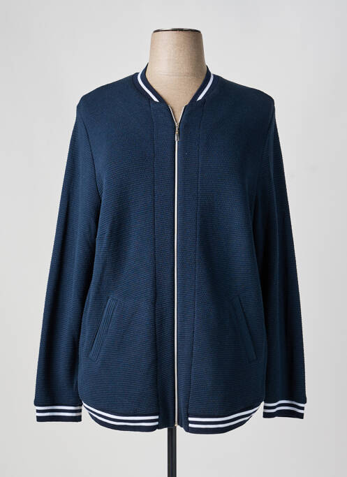 Blouson poches bleu FRANK WALDER femme