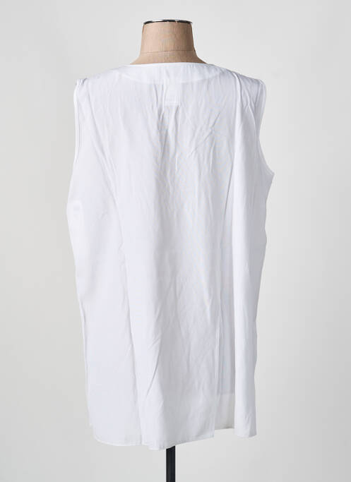 Top blanc SEMPRE PIU BY CHALOU femme