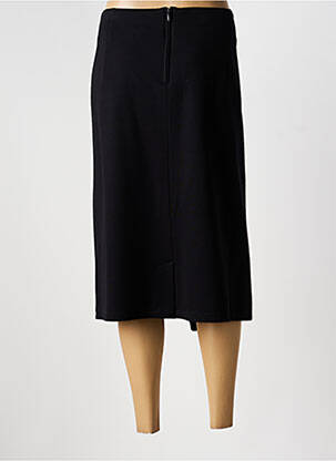 Jupe mi-longue coupe droite noir BARBARA LEBEK femme