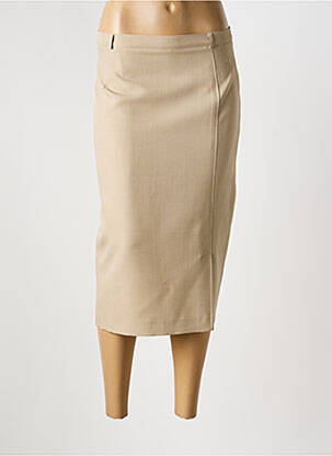 Jupe mi-longue vert FRANK WALDER femme