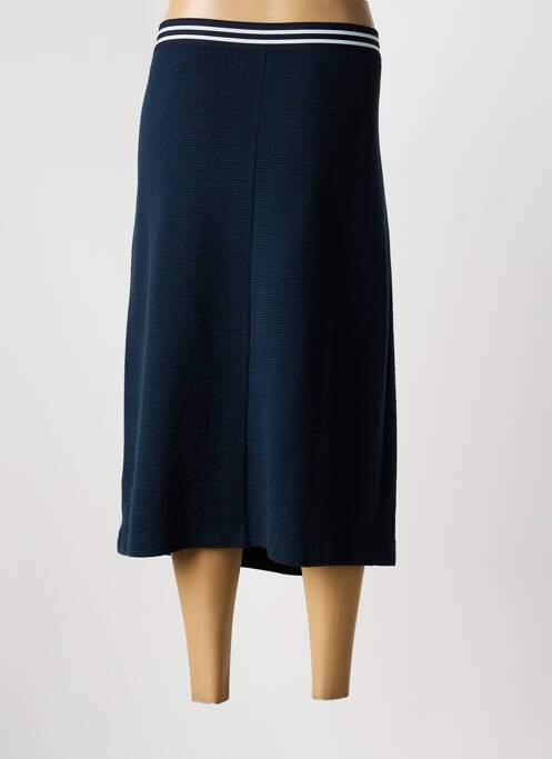Jupe mi-longue bleu FRANK WALDER femme