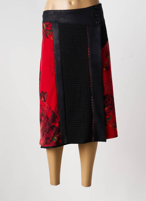 Jupe mi-longue noir JEAN DELFIN femme