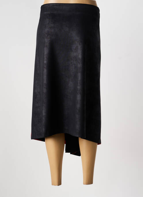 Jupe mi-longue noir JEAN DELFIN femme