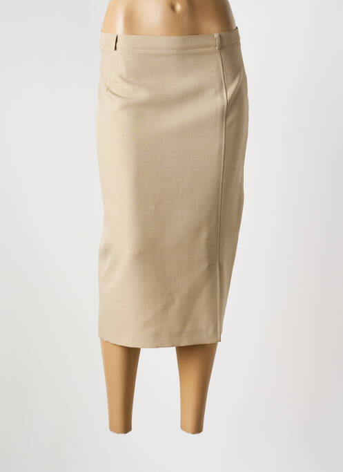 Jupe mi-longue vert FRANK WALDER femme