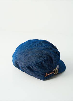 Casquette doublure bleu HERMAN homme