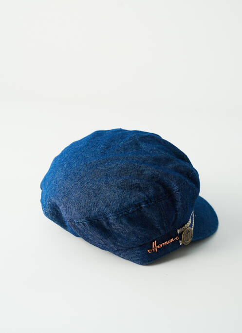 Casquette doublure bleu HERMAN homme