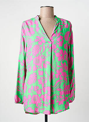 Tunique manches longues vert JOY OF LIFE femme