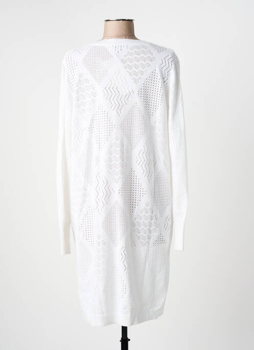 Gilet manches longues stretch blanc HAJO femme