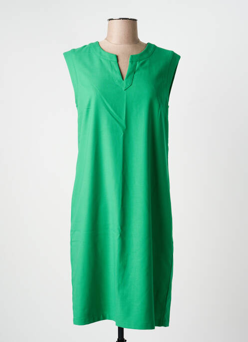 Robe mi-longue vert JULIE GUERLANDE femme