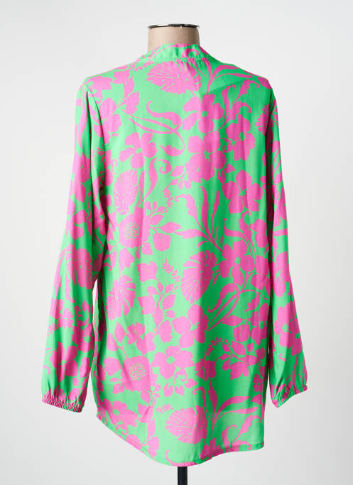 Tunique manches longues vert JOY OF LIFE femme