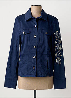 Veste casual poches bleu MERI & ESCA femme