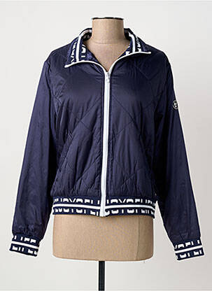 Doudoune manches longues sans capuche bleu JOY OF LIFE femme