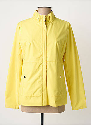 Coupe-vent manches longues sans capuche jaune VIRGINIA BLU' femme