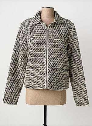 Veste chic manches longues beige DIANE LAURY femme