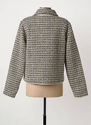 Veste chic manches longues beige DIANE LAURY femme