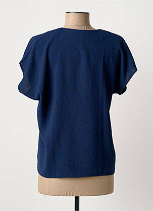 Top manches courtes manches courtes bleu GRIFFON femme