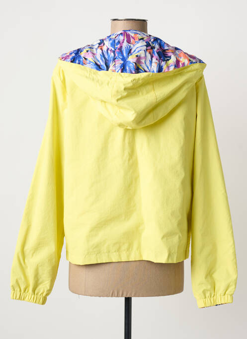 Coupe-vent réversible a capuche jaune J&JOY femme