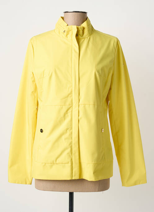 Coupe-vent manches longues sans capuche jaune VIRGINIA BLU' femme