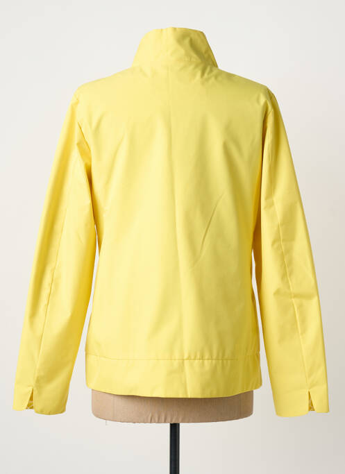 Coupe-vent manches longues sans capuche jaune VIRGINIA BLU' femme