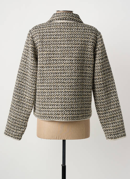 Veste chic manches longues beige DIANE LAURY femme