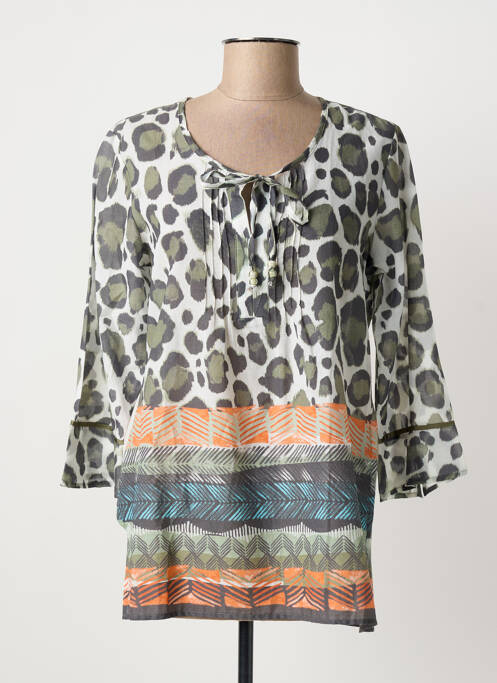 Tunique manches longues vert BARBARA LEBEK femme