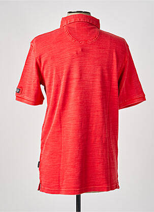 Polo coupe droite manches courtes rouge HAJO homme