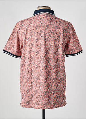Polo coupe droite manches courtes orange COFOX homme