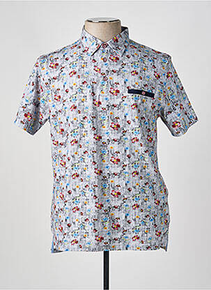 Polo stretch manches courtes gris EMYLE homme