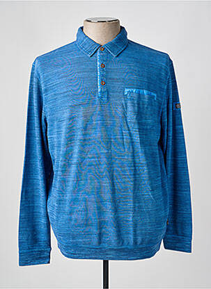 Polo bleu HAJO homme