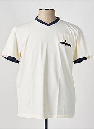 T-shirt blanc COFOX homme