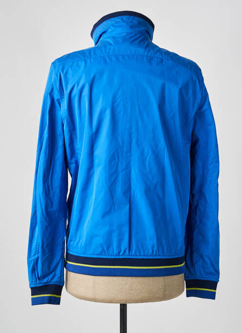 Veste casual manches longues bleu SEA BARRIER homme
