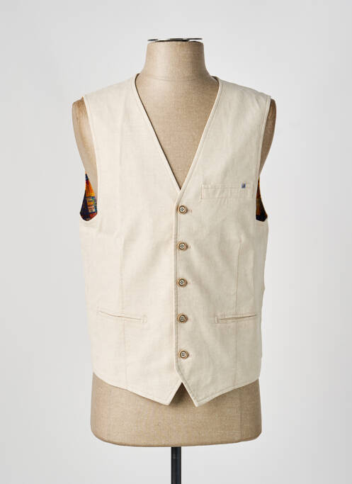 Gilet sans manche coupe cintrée beige EMYLE homme