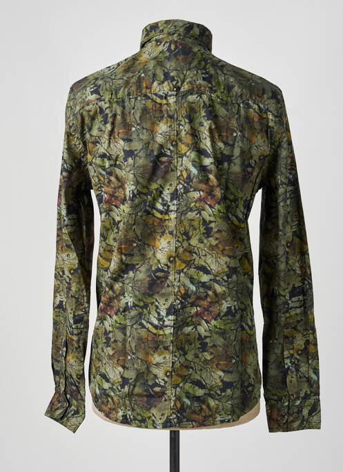 Chemise manches longues vert NO EXCESS homme