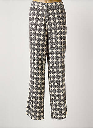 Pantalon droit taille élastique noir LCDN femme