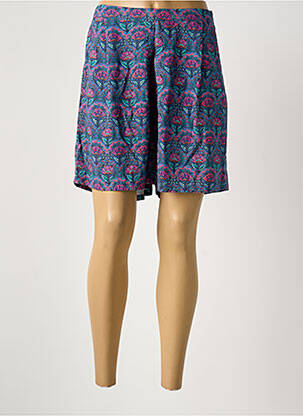 Short coupe fluide bleu J&JOY femme