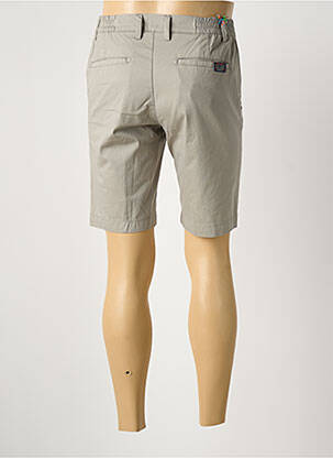 Bermuda coupe droite gris SEA BARRIER homme