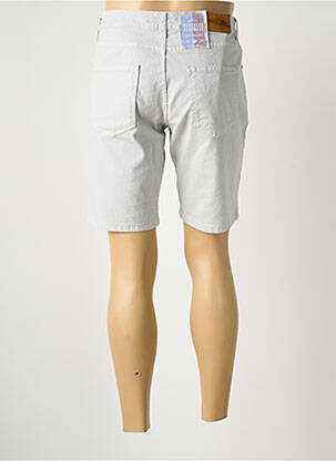 Bermuda coupe droite gris LCDN homme