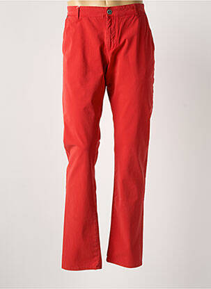 Pantalon chino poches rouge VIRTUE homme