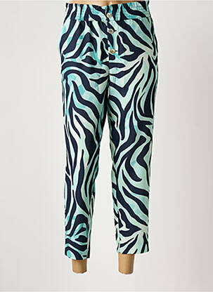 Pantalon 7/8 bleu LCDN femme