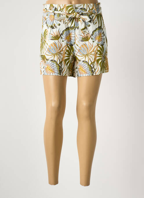Short coupe droite vert J&JOY femme