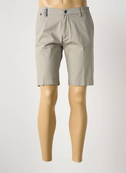 Bermuda coupe droite gris SEA BARRIER homme