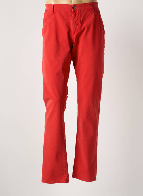 Pantalon chino poches rouge VIRTUE homme