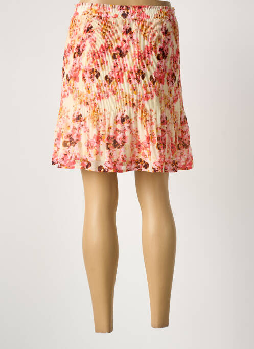 Jupe courte rose ICHI femme