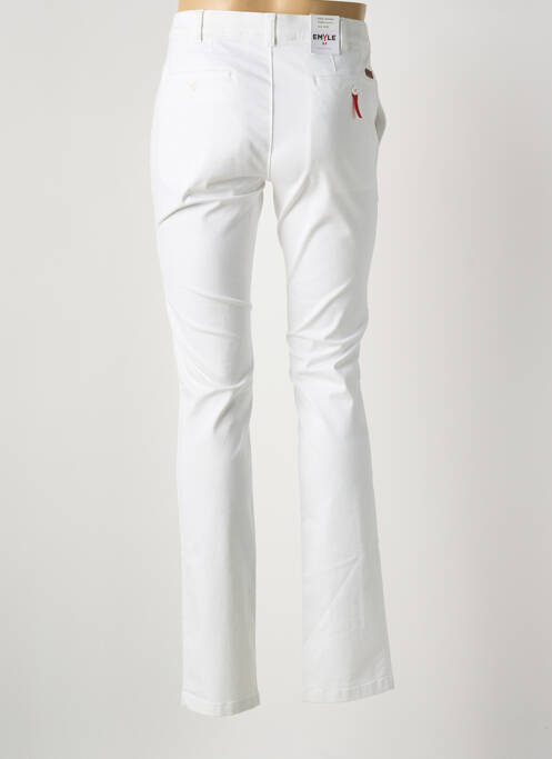 Pantalon chino blanc EMYLE homme