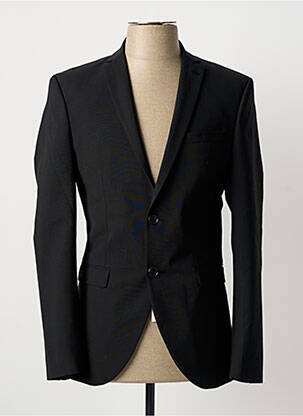 Blazer finition intérieure doublée noir SELECTED homme