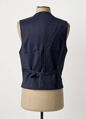 Gilet sans manche coupe cintrée bleu CLUB OF GENTS homme