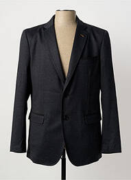 Blazer finition intérieure doublée noir LUIGI MORINI homme