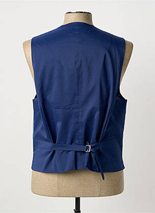 Gilet sans manche coupe cintrée bleu PIERRE CARDIN homme