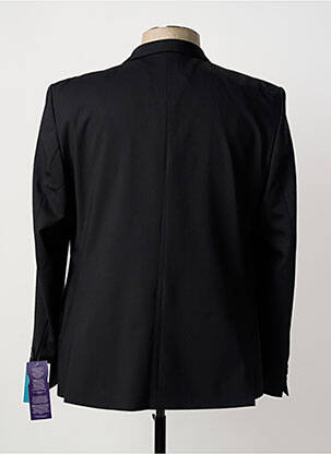 Blazer finition intérieure doublée noir LUIGI MORINI homme